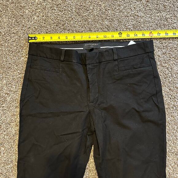 BANANA REPUBLIC Women's Mid-Rise Skinny Sloan Pant Size 8 In Black - Picture 3 of 9